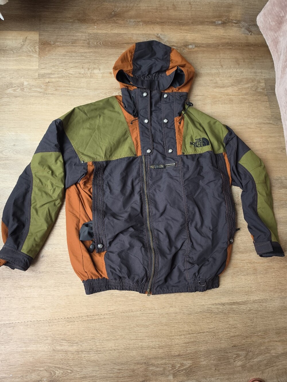 Vintage The North Face Rage Jacket Colorblock Ski Ultrex Expedition Sz L